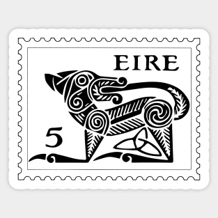 Eire post stamp Sticker